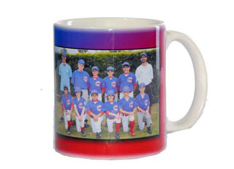 youth sports photo coffee mug
